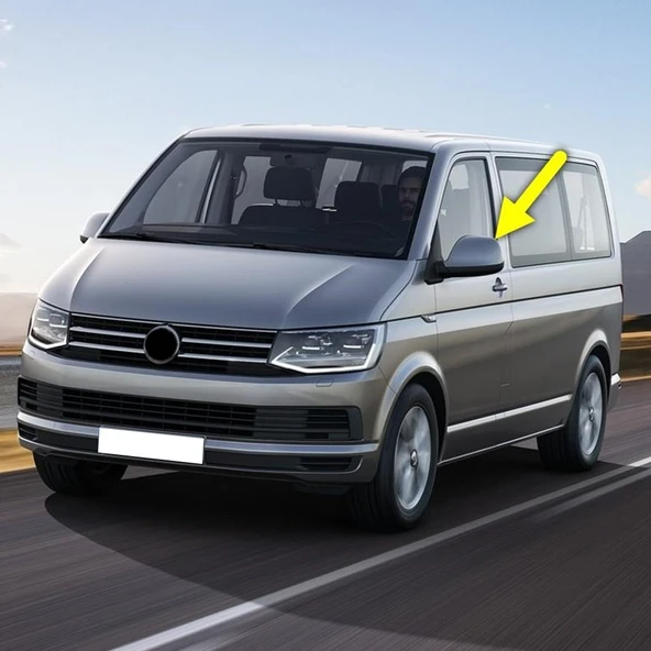 VW Transporter T6 2016-2019 Sol Dikiz Aynası Üst Kapağı 7E1857527G ürün görseli 1