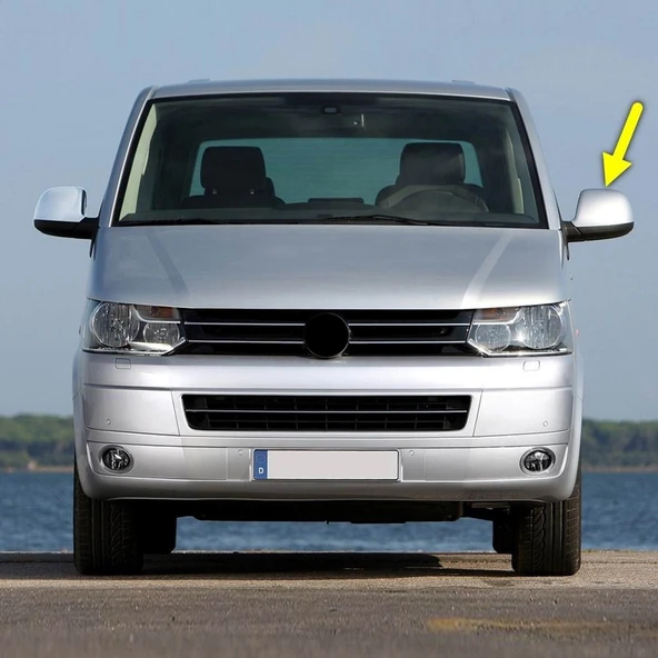 VW Caravelle T6 2010-2015 Sol Dış Dikiz Aynası Üst Kapağı 7E1857527G ürün görseli 1