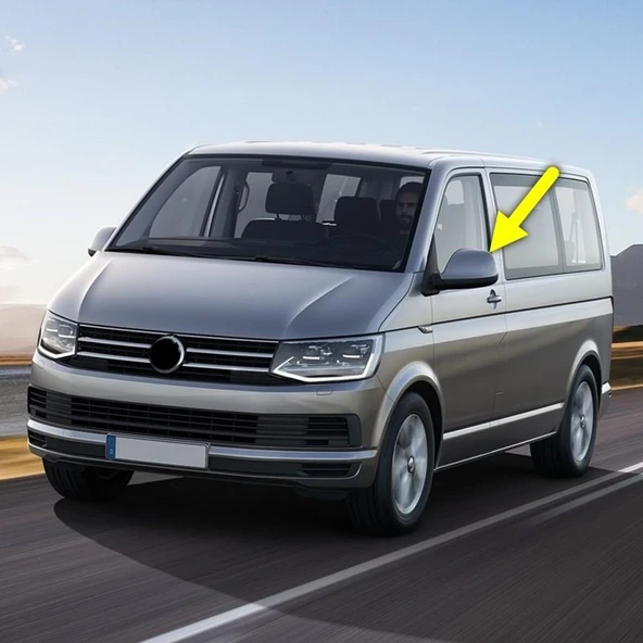VW Caravelle T6 2016-2019 Sol Dış Dikiz Aynası Üst Kapak 7E1857527G ürün görseli 1