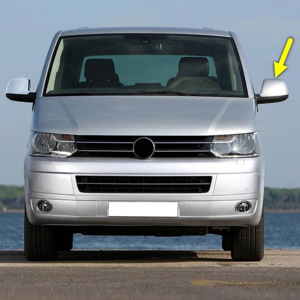 VW Transporter T6 2010-2015 Sol Dış Dikiz Aynası Üst Kapağı 7E1857527G ürün görseli 1