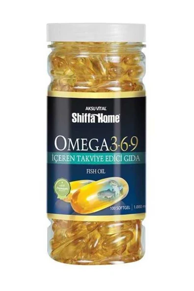 Omega 3-6-9 1000 Mg ürün görseli 1