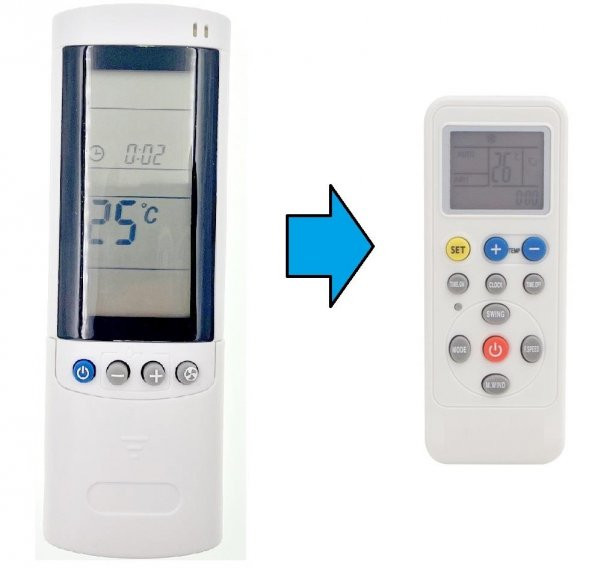 Electra ELSI-JHD012-N11 Klima Kumandası ürün görseli 1
