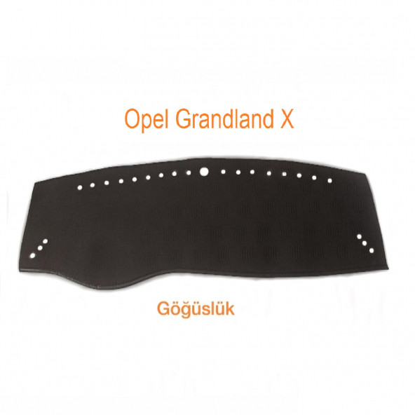 OPEL GRANDLAND X DERİ KAPİTONE TORPİDO KORUYUCU ÖRTÜ ürün görseli 1