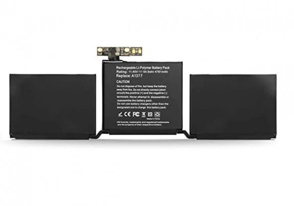 Apple MacBook Pro MLUQ2CH/A, MPXQ2LL Batarya, Pil (Afila) - Resim 2