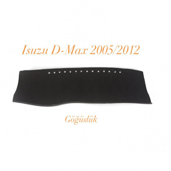 İSUZU D-MAX 2005-2012 ARASI DERİ KAPİTONE TORPİDO KORUYUCU ÖRTÜ ürün görseli 1