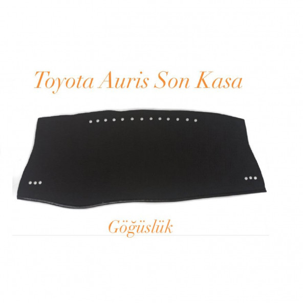 TOYOTA AURİS SON KASA DERİ KAPİTONE TORPİDO KORUYUCU ÖRTÜ ürün görseli 1