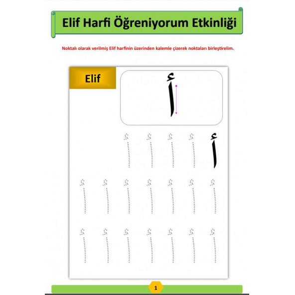 Elif-BA Öğreten YAZ-Sil Kitabı - Resim 2