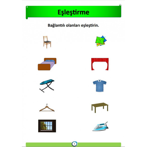 Okul Öncesi Eşleştirme YAZ-Sil Kitabı - Resim 2
