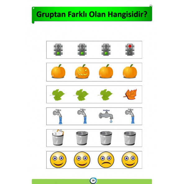 Okul Öncesi Eşleştirme YAZ-Sil Kitabı - Resim 3