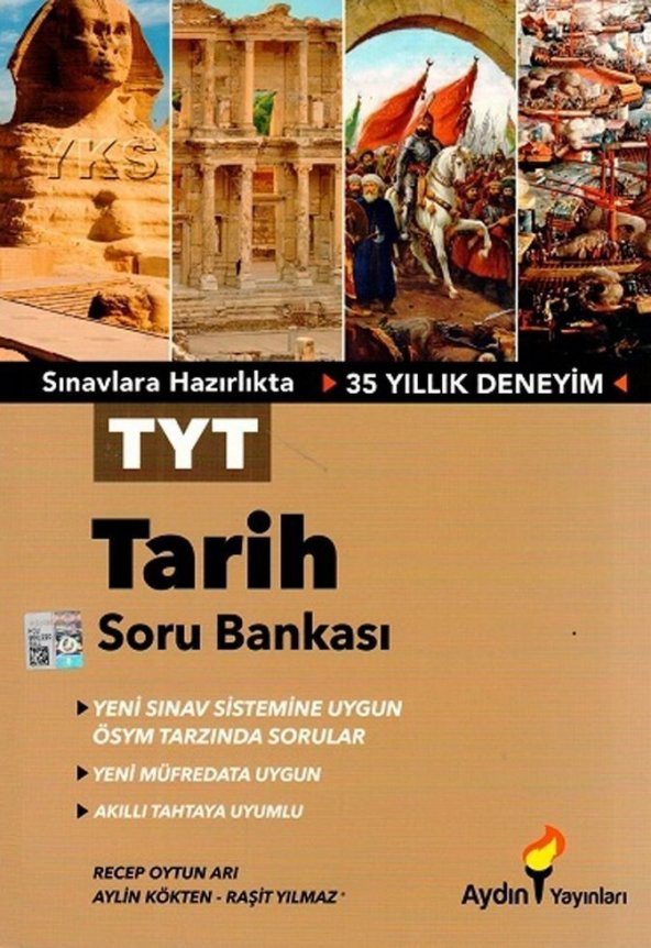 TYT Tarih Soru Bankası Aydın Yayınları ürün görseli 1