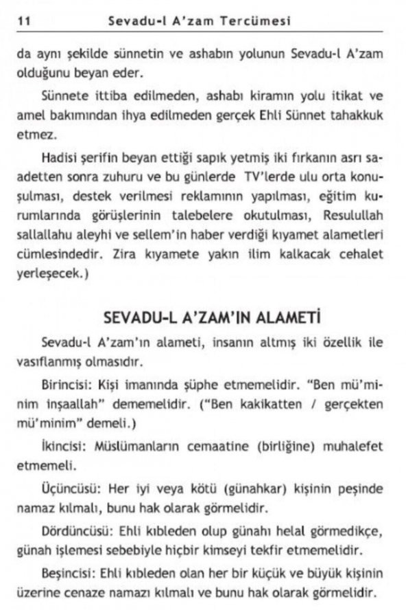 Sevadül Azam Tercümesi Roman Boy - Resim 3