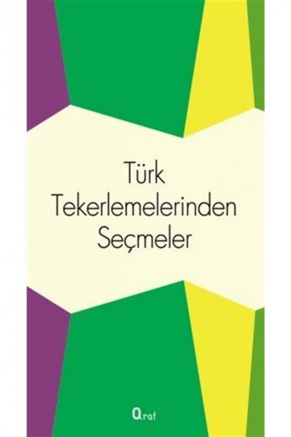 Türk Tekerlemelerinden Seçmeler ürün görseli 1