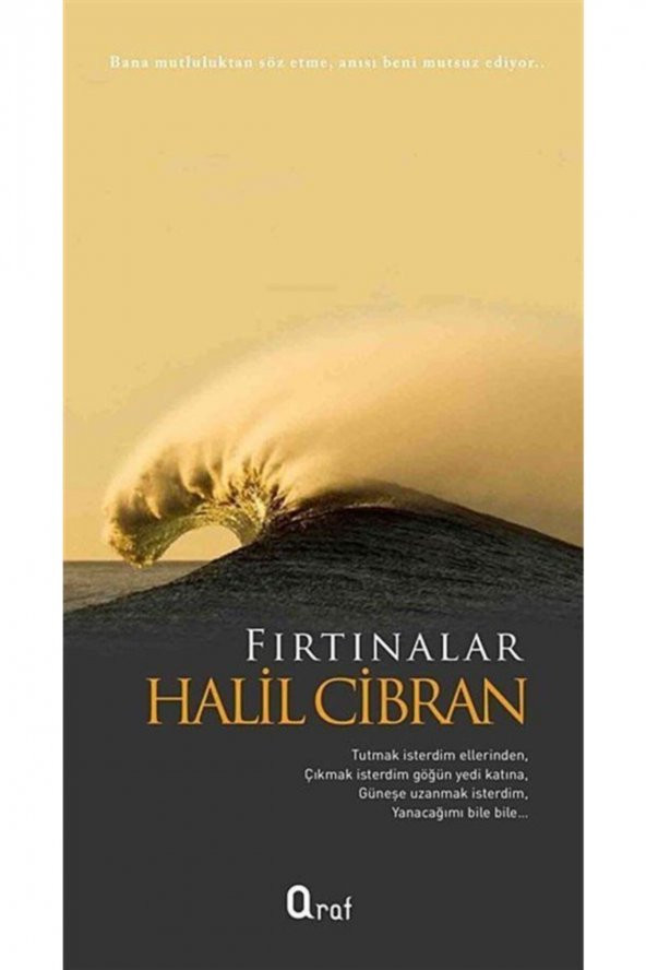 Fırtınalar - Halil Cibran 9786054533701 ürün görseli 1