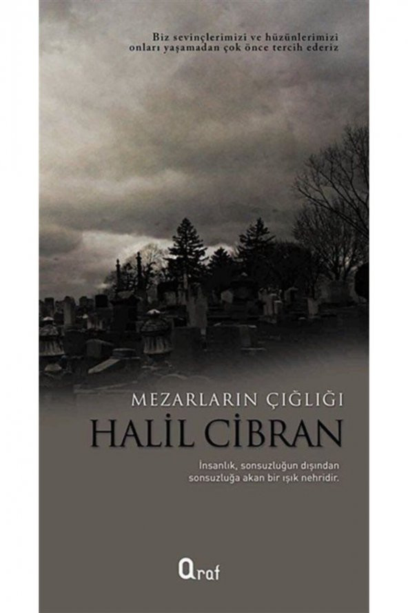 Mezarların Çığlığı - Halil Cibran 9786054533473 ürün görseli 1