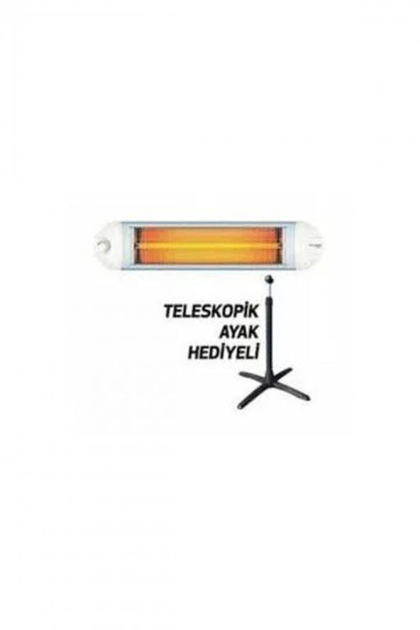 AWOX White Ecotec Infrared Isıtıcı Elektrikli Soba Isıtıcı Ayak Dahil ürün görseli 1