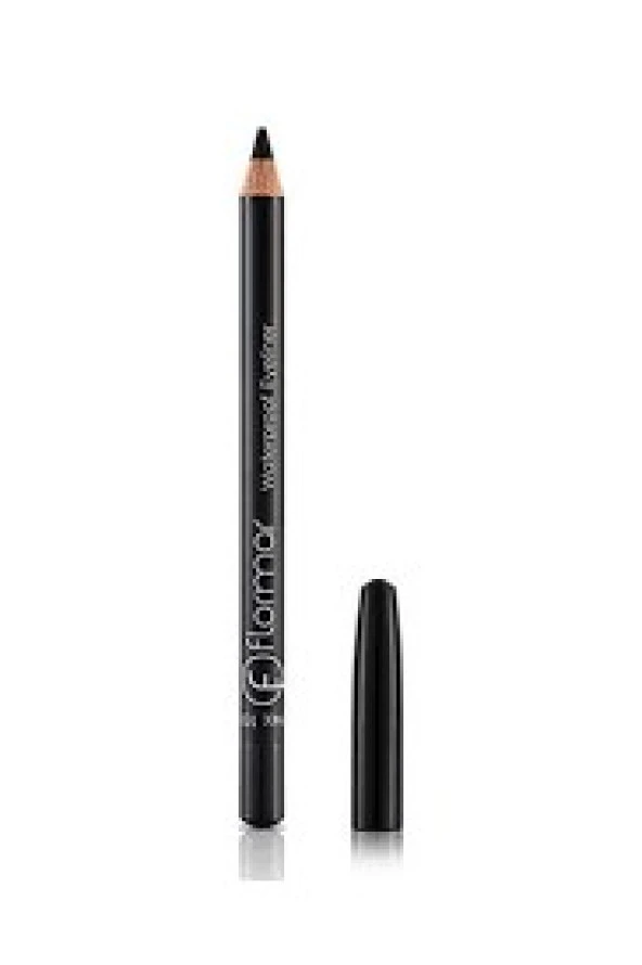 Flormar Siyah Eyeliner - Waterproof Eyeliner 101 Black Ice ürün görseli 1