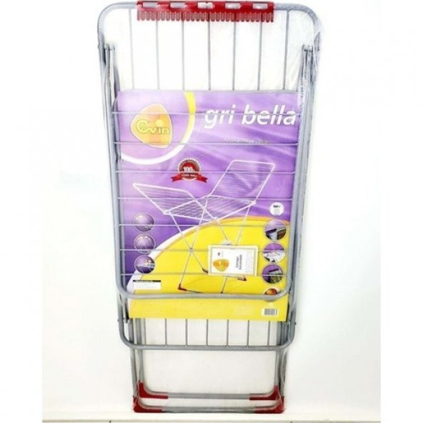 Evin Bella Çamaşır Kurutmalığı Gri ürün görseli 1