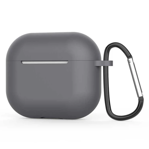 Gpack Apple Airpods 3. Nesil Kılıf Mat Kancalı Silikon A11 ürün görseli 1