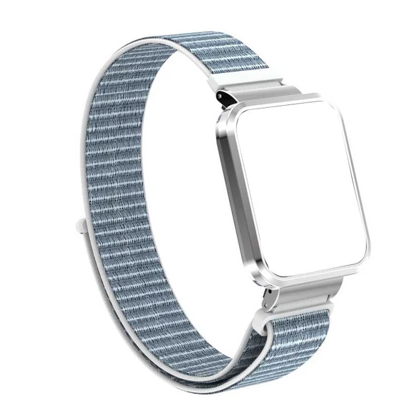 Gpack Xiaomi Redmi Watch 2 Lite Kordon CırtCırt Kumaş Ayarlanabilir KRD 58- ürün görseli 1