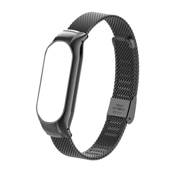 Gpack Xiaomi Mi Band 7 Kordon Clipsli Hasır Metal Ayarlanabilir KRD 06 ürün görseli 1