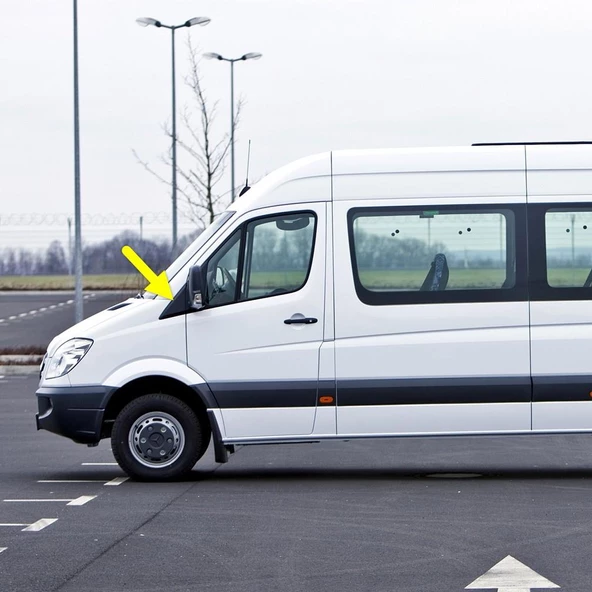Mercedes Sprinter 2007-2016 Sol Dikiz Aynası Ön Kapak A9068110007 ürün görseli 1