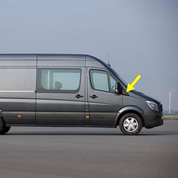 Mercedes Sprinter 2007-2016 Sağ Dikiz Aynası Ön Kapak A9068110107 ürün görseli 1