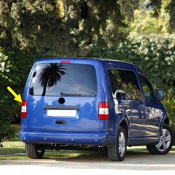 VW Caddy 2004-2010 Sol Arka Stop Fren Lambası Camı 2K0945095D ürün görseli 1