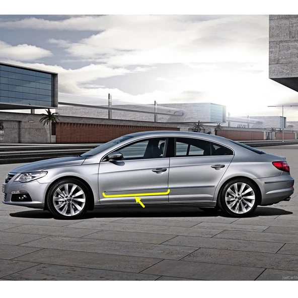 VW Passat CC 2009-2012 Sol Ön Kapı Çıtası Kromaj 3C8853071A ürün görseli 1