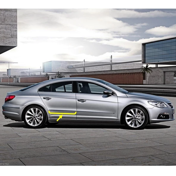 VW Passat CC 2009-2012 Sağ Arka Kapı Çıtası Kromaj 3C8853074A ürün görseli 1