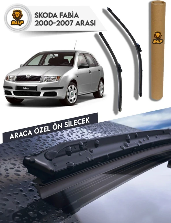 Skoda Fabia Muz Silecek Takımı 2000-2007 Arası 53x48 ürün görseli 1