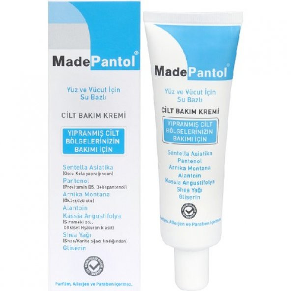 Madepantol Dermadolin Madepantol Su Bazlı Cilt Bakım Kremi 50 Ml ürün görseli 1