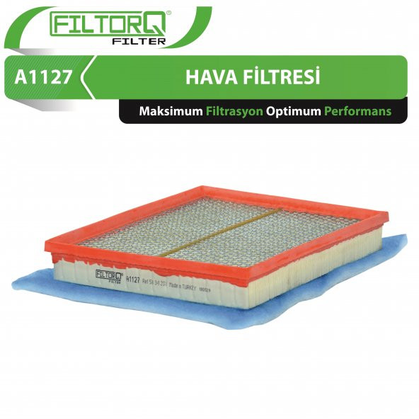 A1127 Opel Astra H 1.3-1.7 2004-2009 Filtorq Hava Filtresi ürün görseli 1