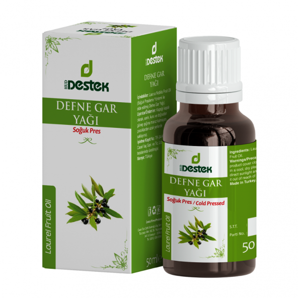 DESTEK DEFNE GARI YAĞI 50 ML ürün görseli 1