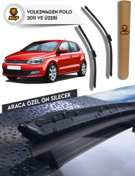 Volkswagen Polo Muz Silecek Takımı (2009-2017 6R1-6C1) 60X40-A ürün görseli 1