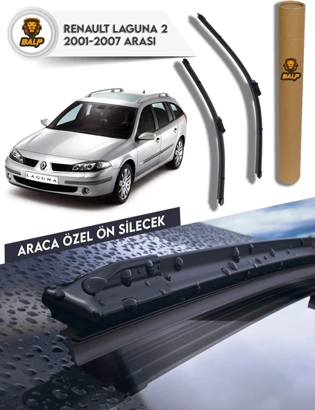 Renault Laguna 2 Muz Silecek Takımı 2001-2007 Arası 60x50ü ürün görseli 1