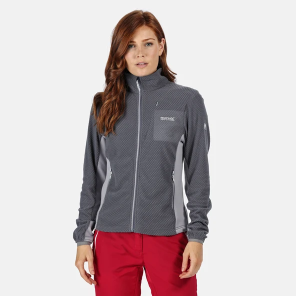 Regatta Highton Full Zip Kadın Polar-GRİ - Resim 2