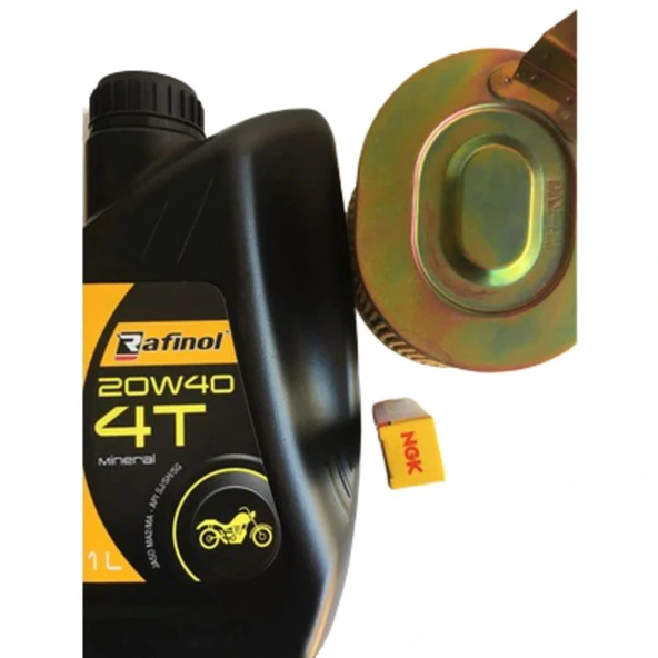 HONDA FİZYY-125 PERİYOTİK BAKIM SETİ YAĞ+FİLTRE+NGK BUJİ ürün görseli 1