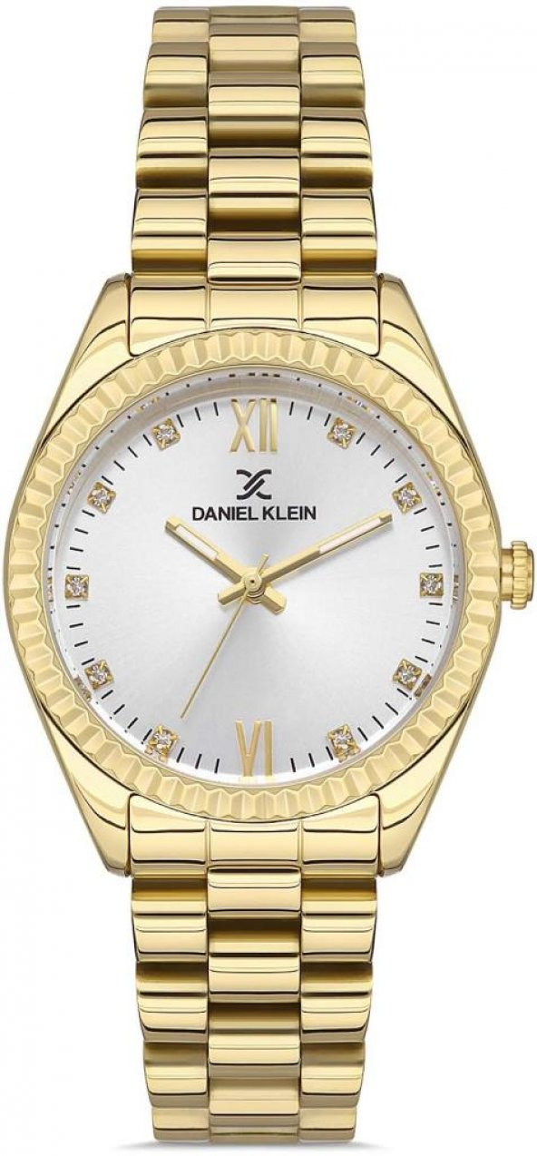 DANIEL KLEIN DKE.1.10011.2 GOLD 32 MM KADIN KOL SAATİ ürün görseli 1
