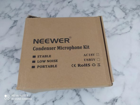 Neewer consender nw-800 mikrofon (Outlet) ürün görseli 1