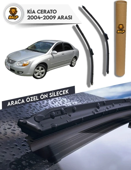 Balp Kia Cerato Muz Silecek Takımı 2004-2009 Arası 60+40+W ürün görseli 1