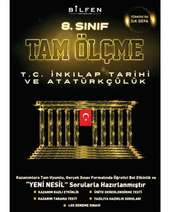 8. SINIF TC İNKILAP TARİHİ VE ATATÜRKÇÜLÜK TAM ÖLÇME ürün görseli 1