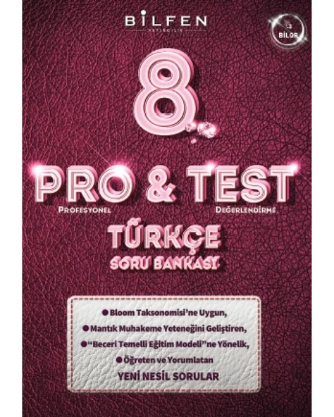 8. SINIF PRO&TEST TÜRKÇE SORU BANKASI ürün görseli 1