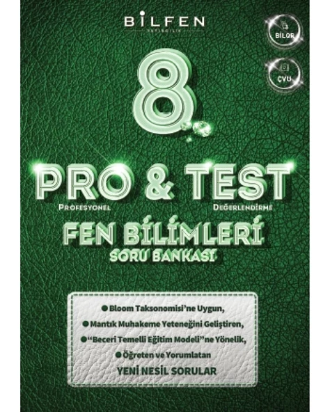 8. SINIF PRO&TEST FEN BİLİMLERİ SORU BANKASI ürün görseli 1