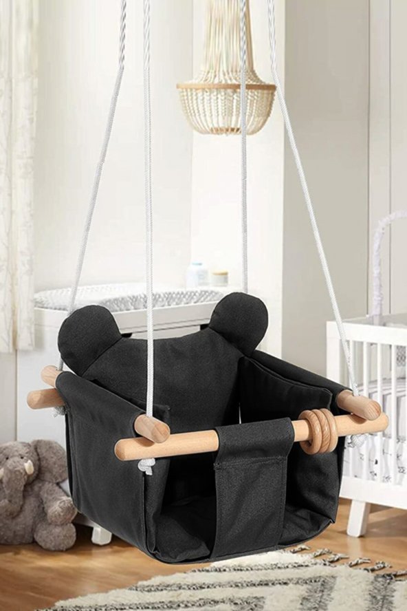 Panda Swing Çocuk Salıncağı Bebek Hamağı Salıncak Oda Salon Bahçe Salıncak ürün görseli 1