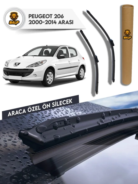 Peugeot 206 Muz Silecek Takımı (2000-2014) ürün görseli 1