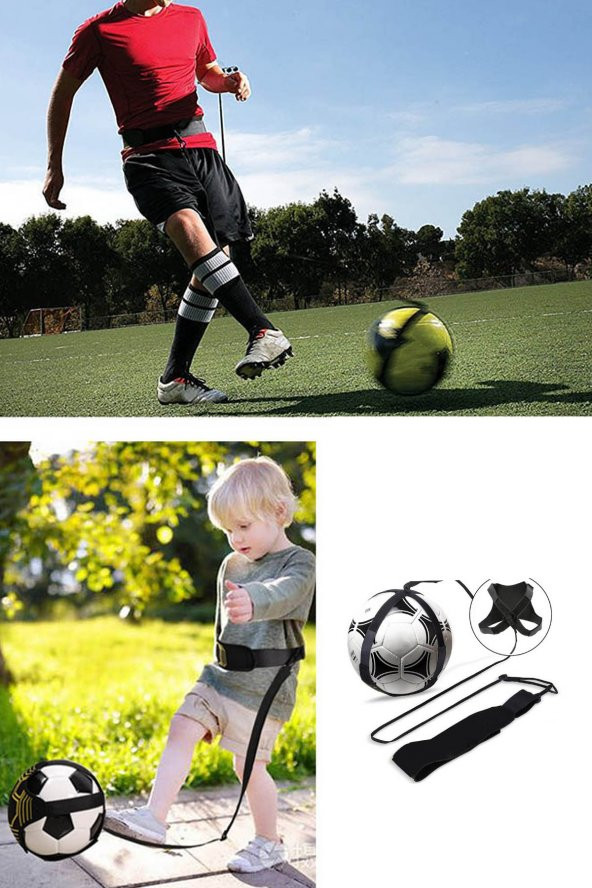 Tekmelik Futbol topu Ayarlanabilir Top Tutucu Bel Kemeri Antrenman Egzersiz Eğitici Kemer Korse ürün görseli 1