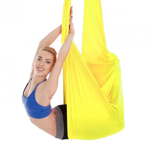 Bundera Yoga Fly Egzersiz Hava Akrobasi Hamağı Denge Spor Aleti Cadillac Reformer Pilates Fitness Kardiyo ürün görseli 1