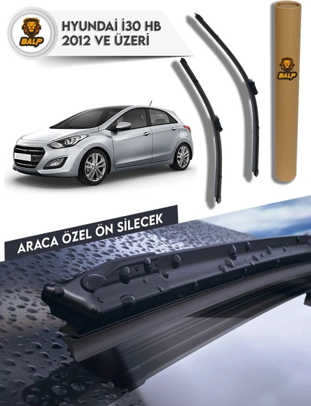 Balp Hyundai I30 Hb Muz Silecek Takımı 2012 ve Üzeri 65+35+W ürün görseli 1