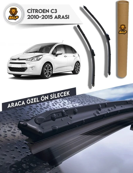 Citroen C3 Muz Silecek Takımı (2010-2015) 65x40 ürün görseli 1