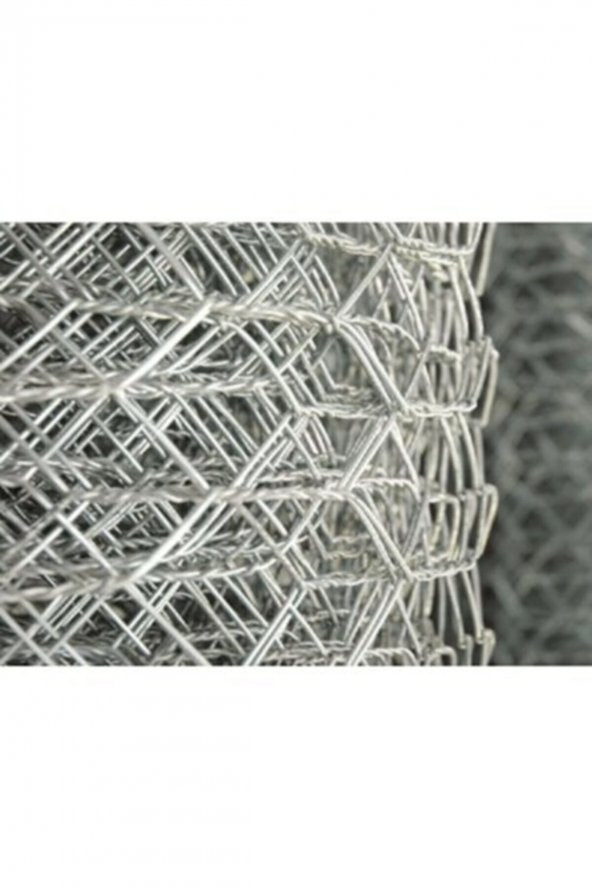 Galvaniz Paslanmaz 1.30 Mm Çit Teli 120lik CM ENİNDE 20M UZUNLUĞUNDA 7X7CM GÖZ ARALIKLI ürün görseli 1